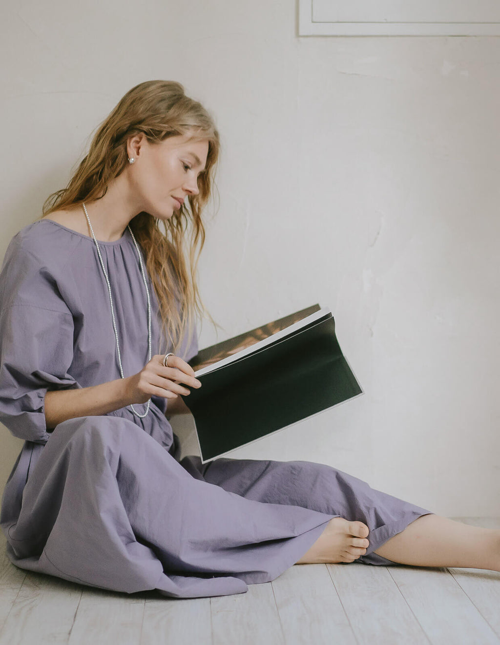 925 Sterling Silver Ball Chain Extra Long Necklace | PALMYLA LONG