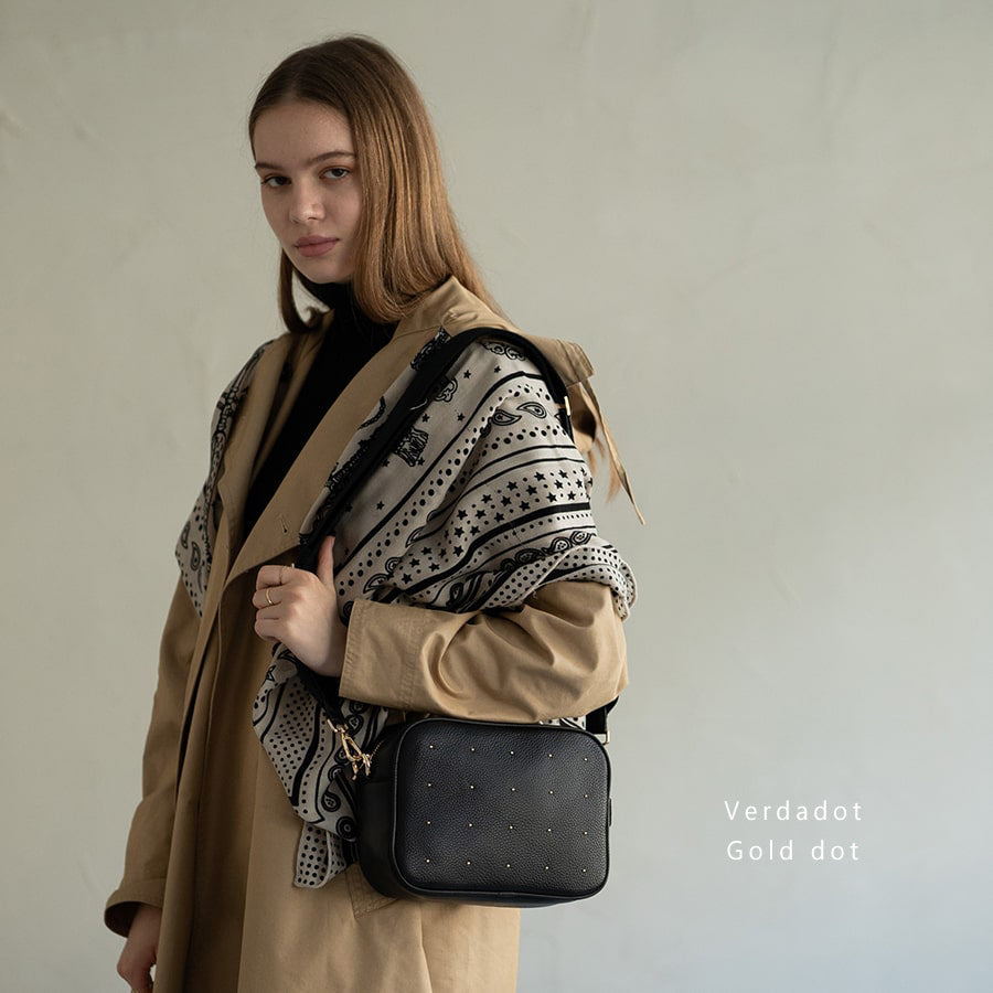Mini leather shoulder bag | VERDADOT