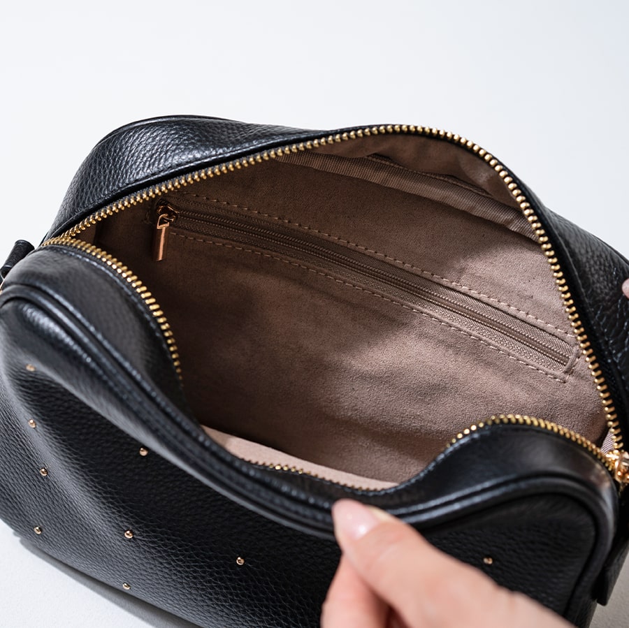 Mini Leather Shoulder Bag | VERDADOT