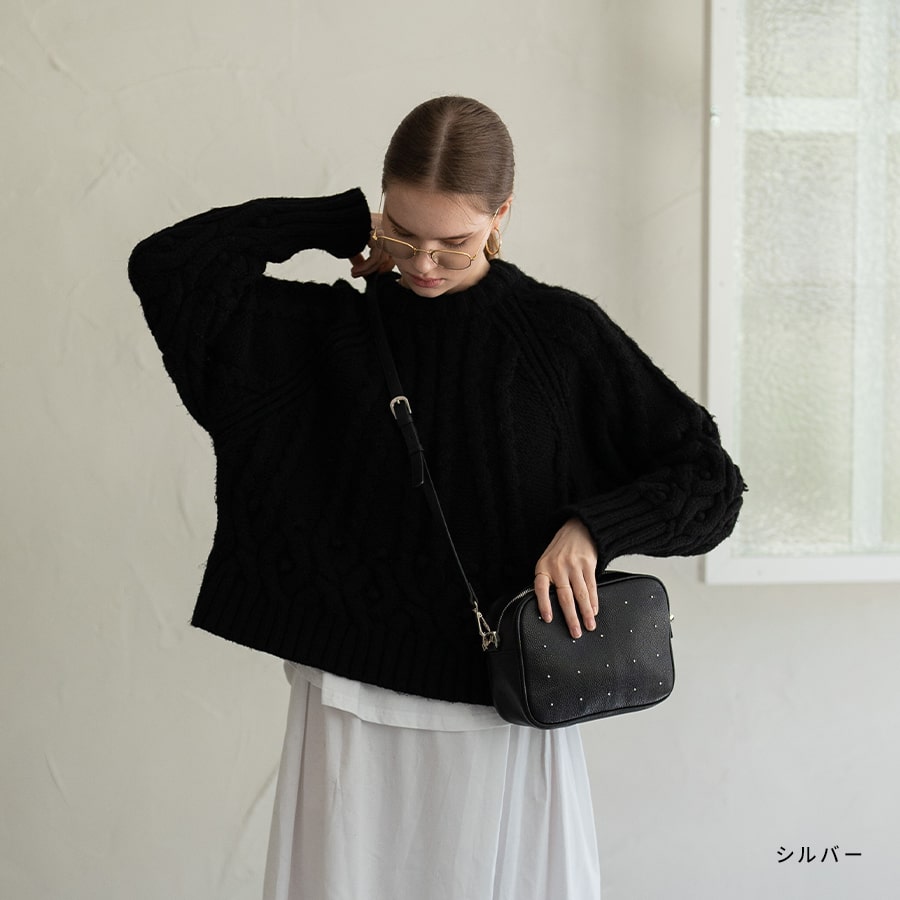 Mini Leather Shoulder Bag | VERDADOT