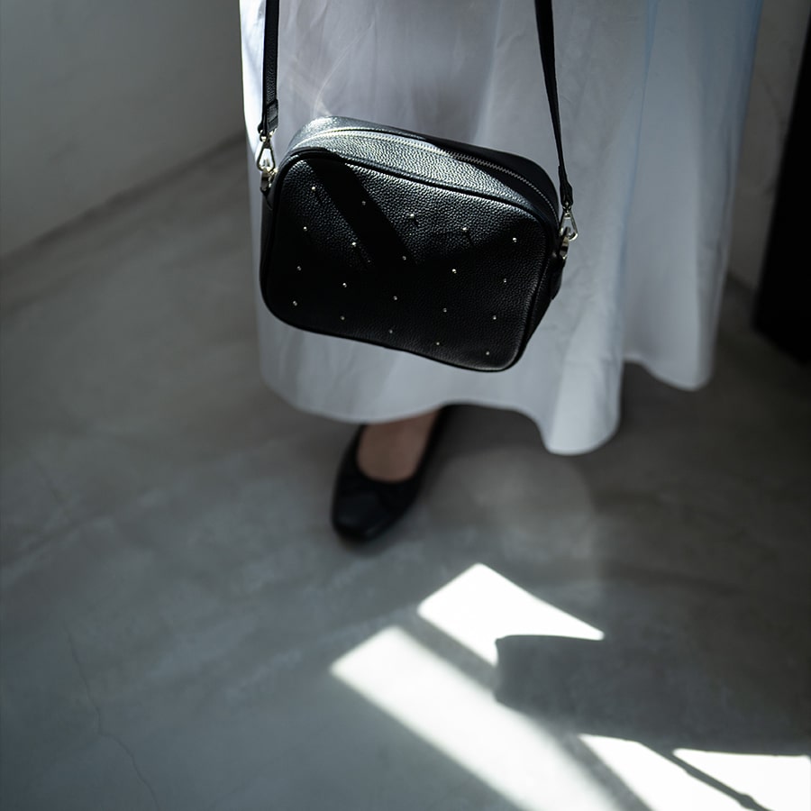 Mini Leather Shoulder Bag | VERDADOT