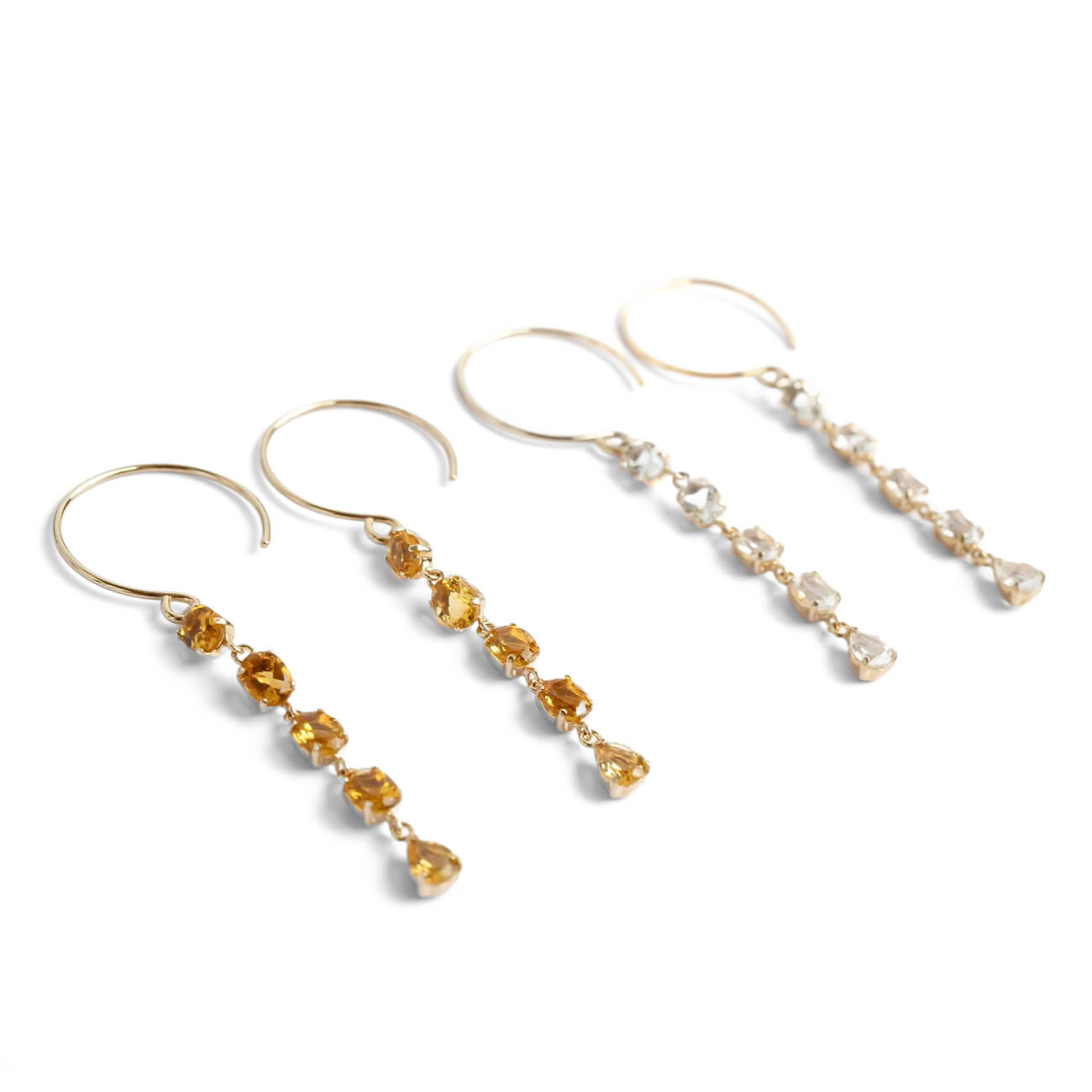 5 Stations Gemstone Earring | TRESOR CINQ