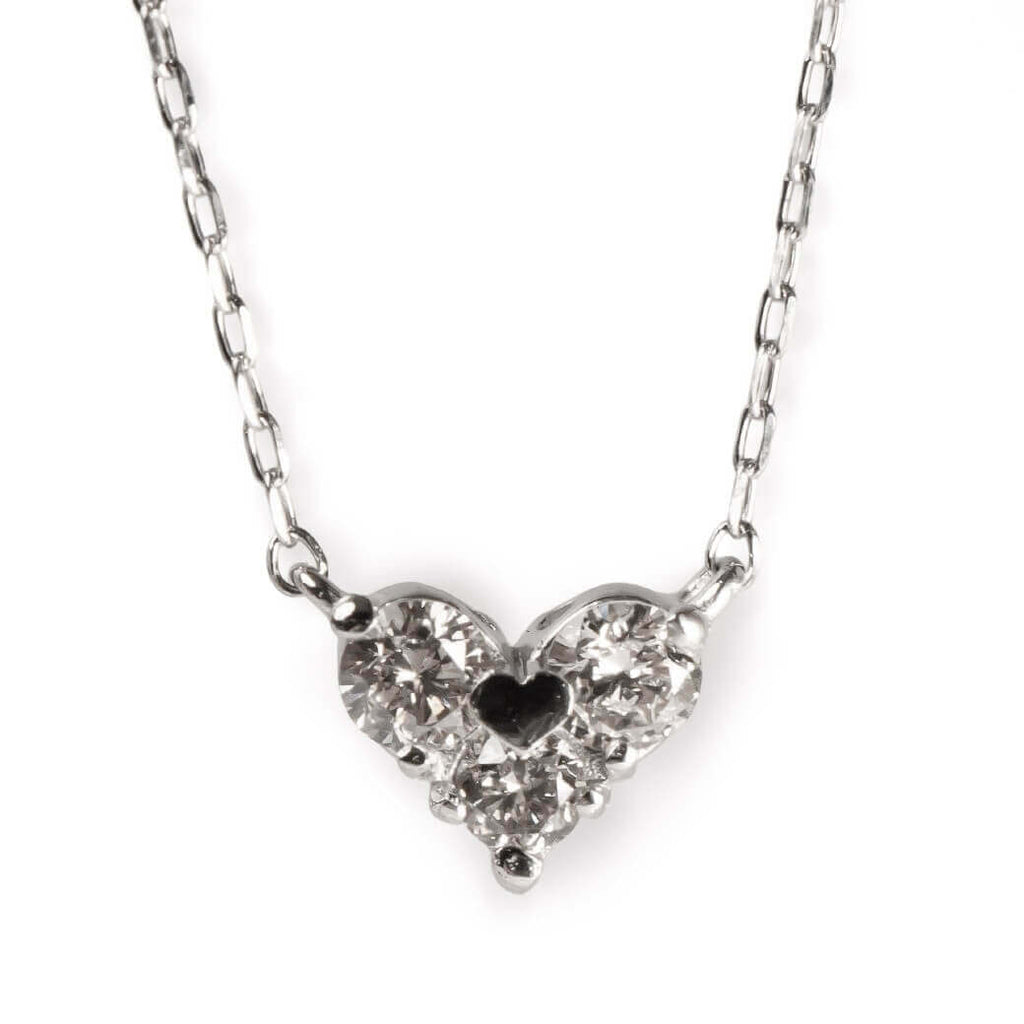 Heart Diamond Necklace | MAJERTA