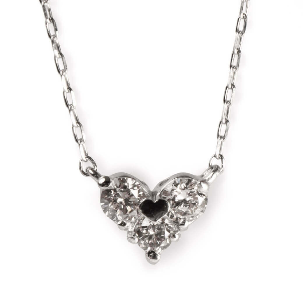 Heart Diamond Necklace | MAJERTA