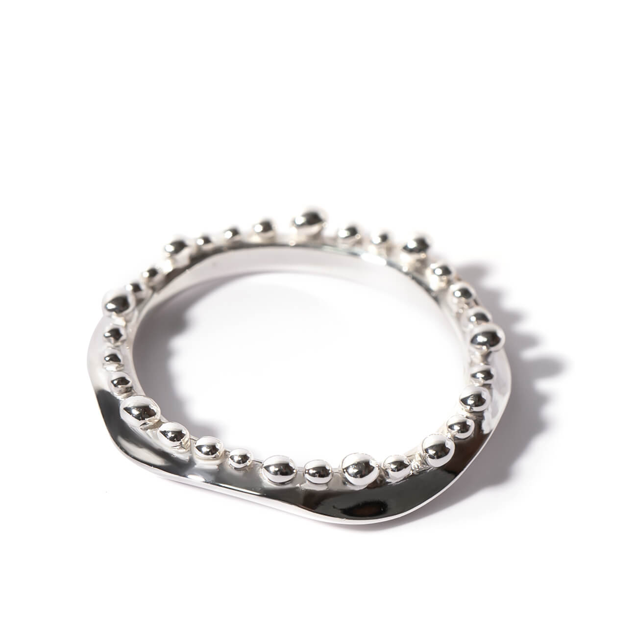 18K Gold Plated Sterling Silver Water Crown Ring | MIELIKKI-PUDOTA