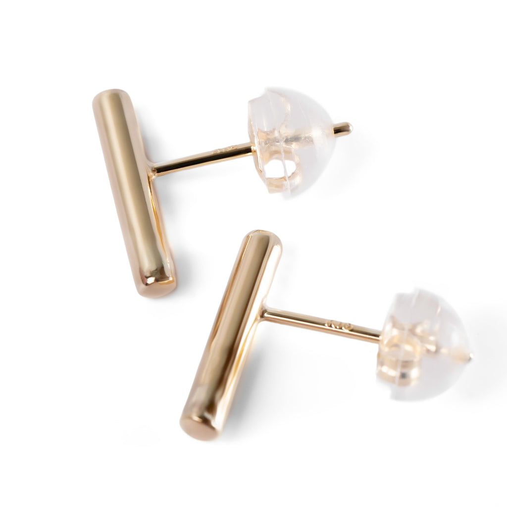 18K Gold Tiny Twigs Earrings | SILPHA