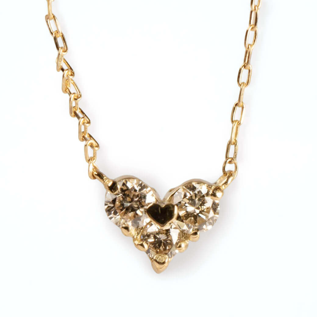 Heart Diamond Necklace | MAJERTA
