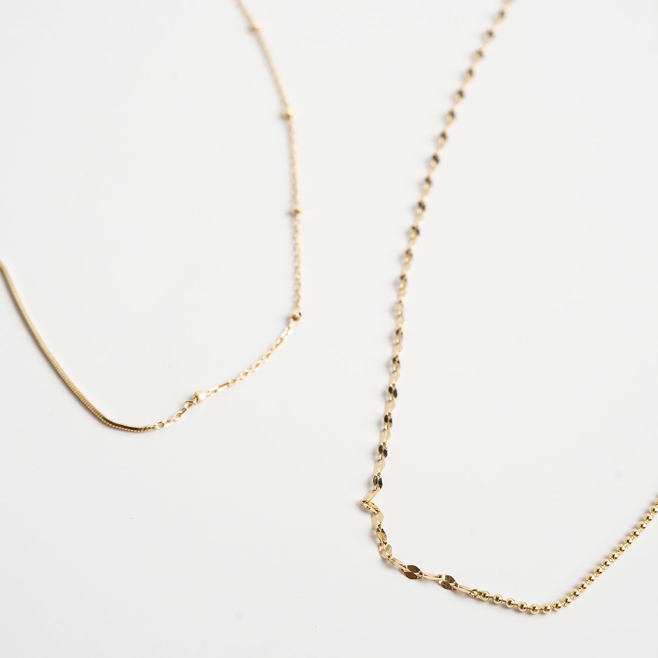 10K Gold Mixchain Necklace | ARIADNE-MIKTOS