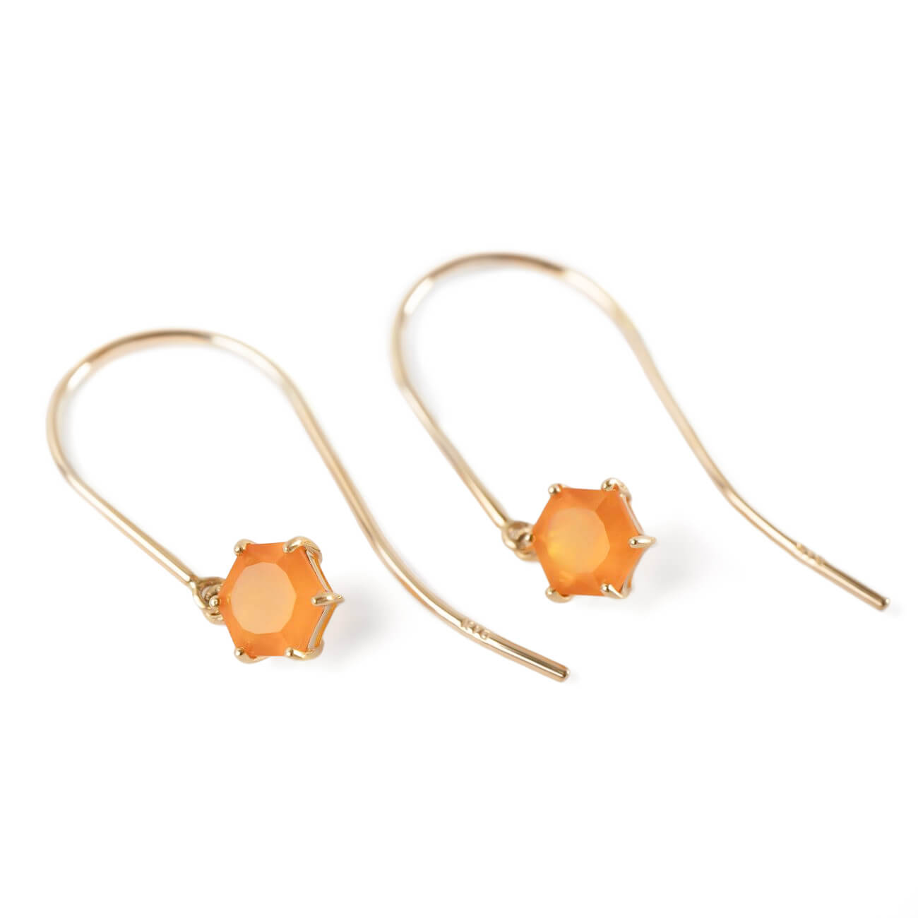 Gemstone Pentagonl Earring | TRESOR PENTA