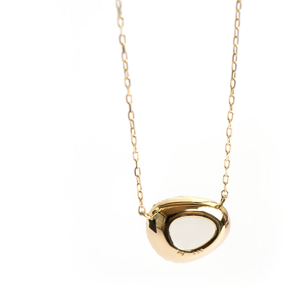 10K Gold Moonstone Necklace | PROPRIUM NEBULA