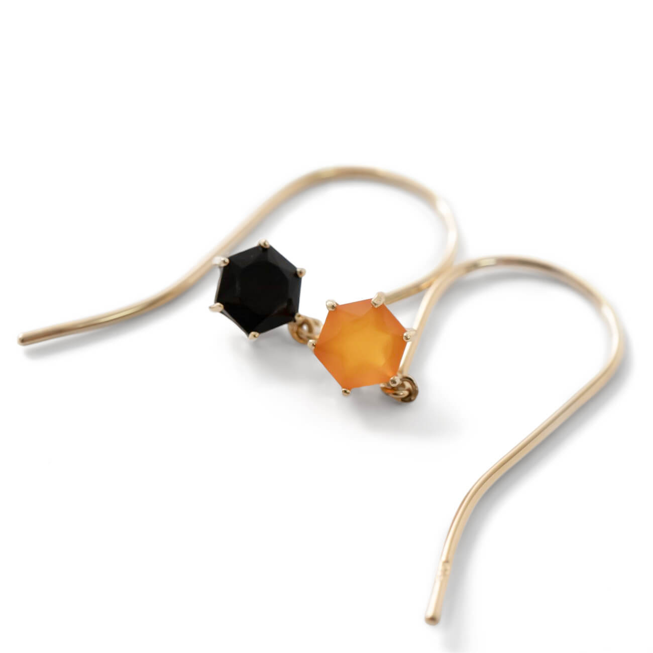 Gemstone Pentagonl Earring | TRESOR PENTA