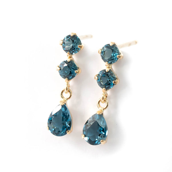 gemstone drop Earring | TRESOR TOROIS – Ops. Jewelry