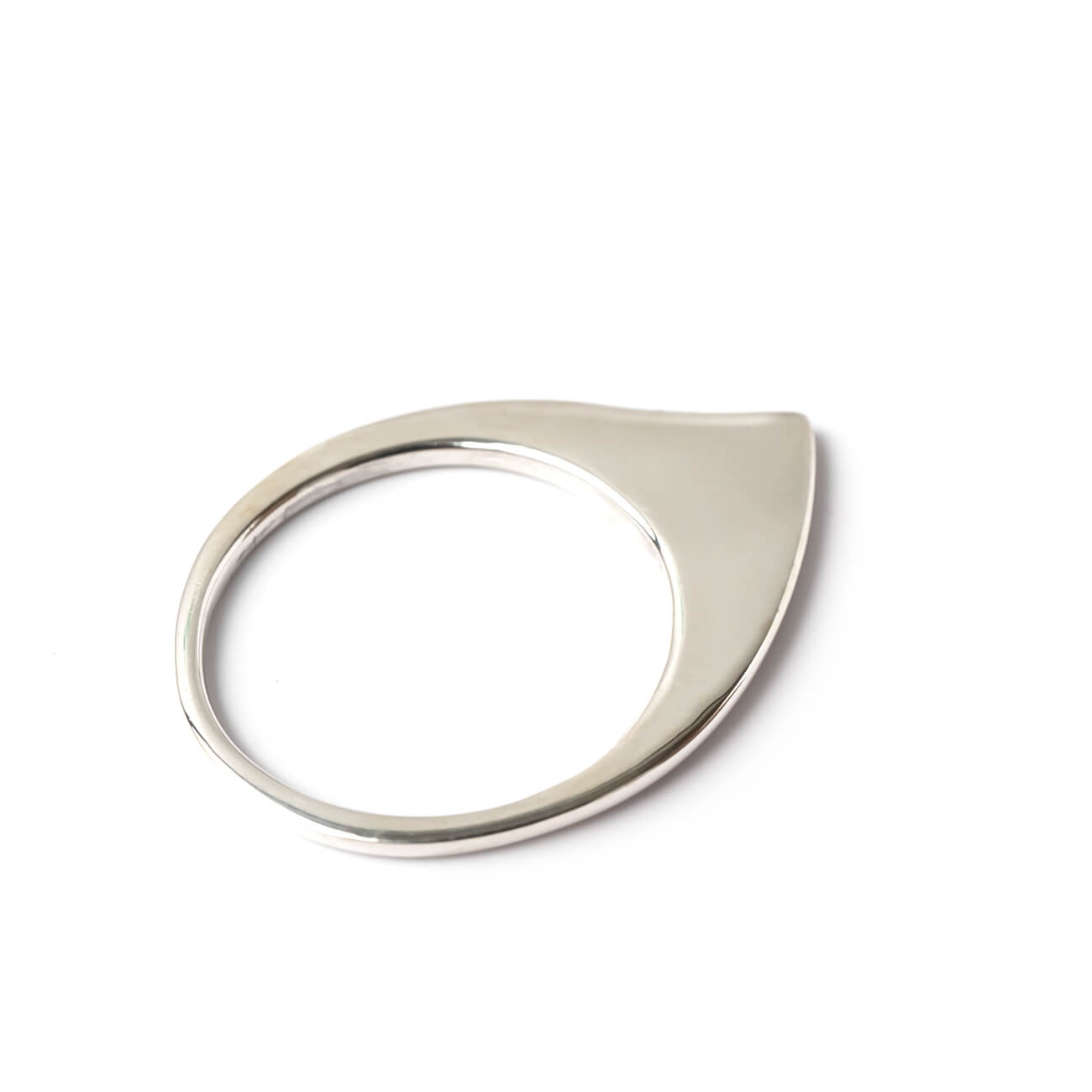 18K Gold Plated Sterling Silver Skiny Stacking Ring | LEIKKISA