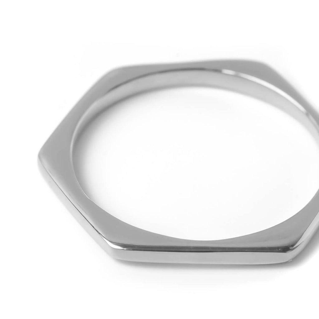 18K Gold Plated Sterling Silver Skiny Stacking Ring | LEIKKISA