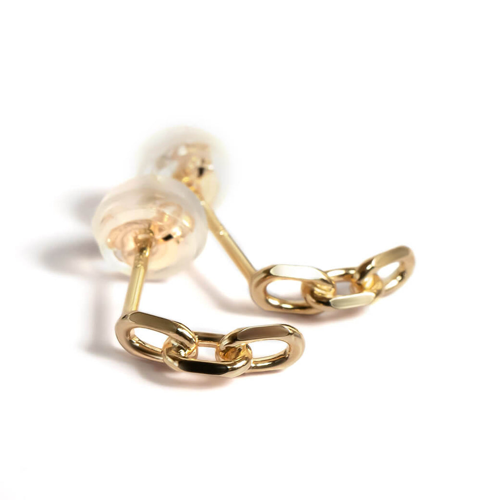 10K Gold Tiny Chain Link Pierce | KATENA