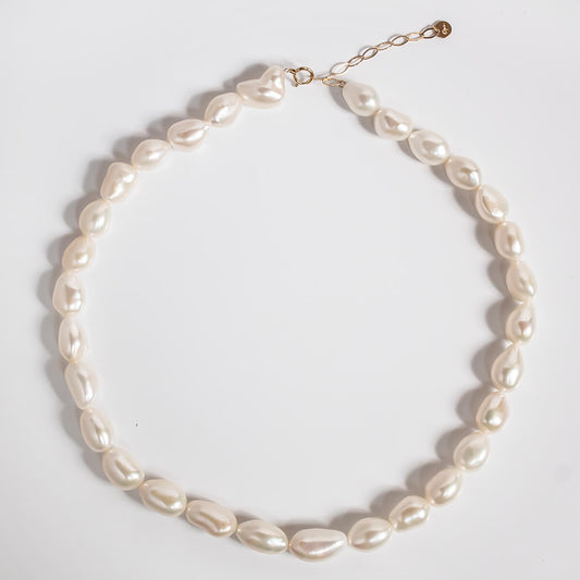 Baroque Pearl Necklace | SCERNE