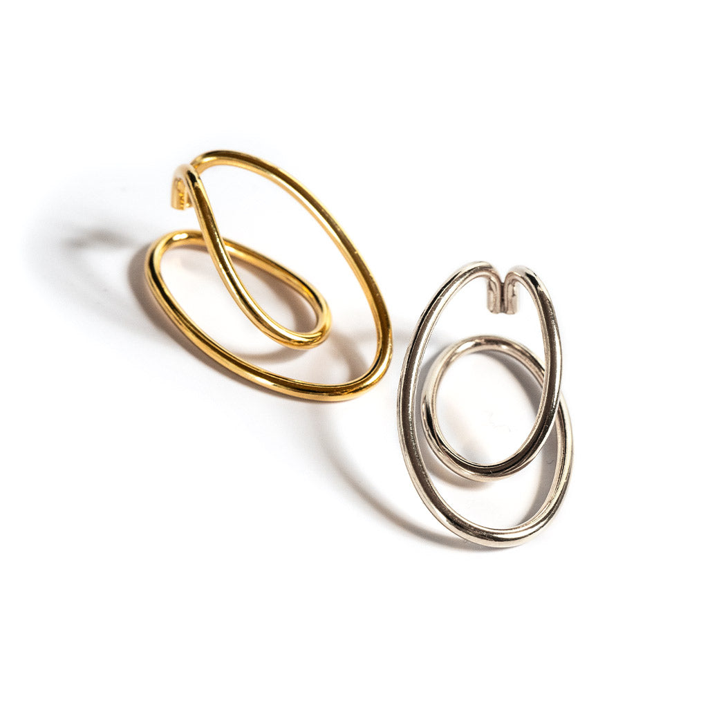 Silver925 Obal Oblong EarCuff | PALUNI – Ops. Jewelry