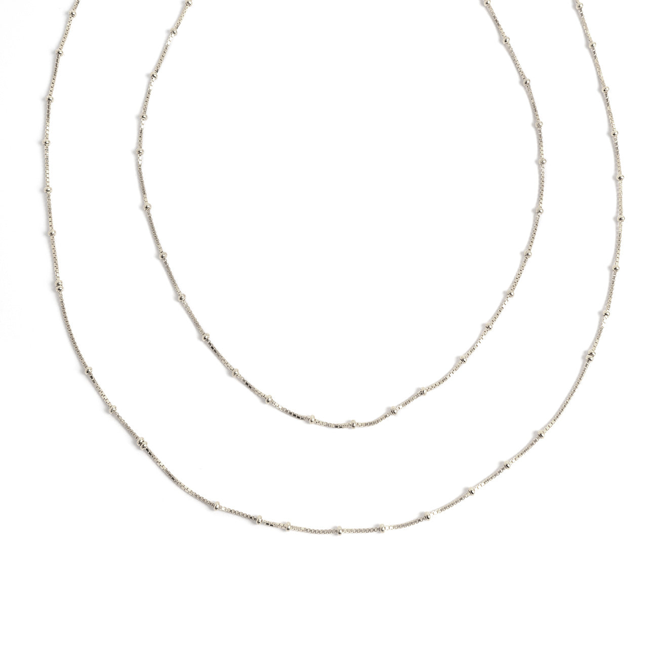 Silver925 Satellite Dot Chain Necklace | ARETE