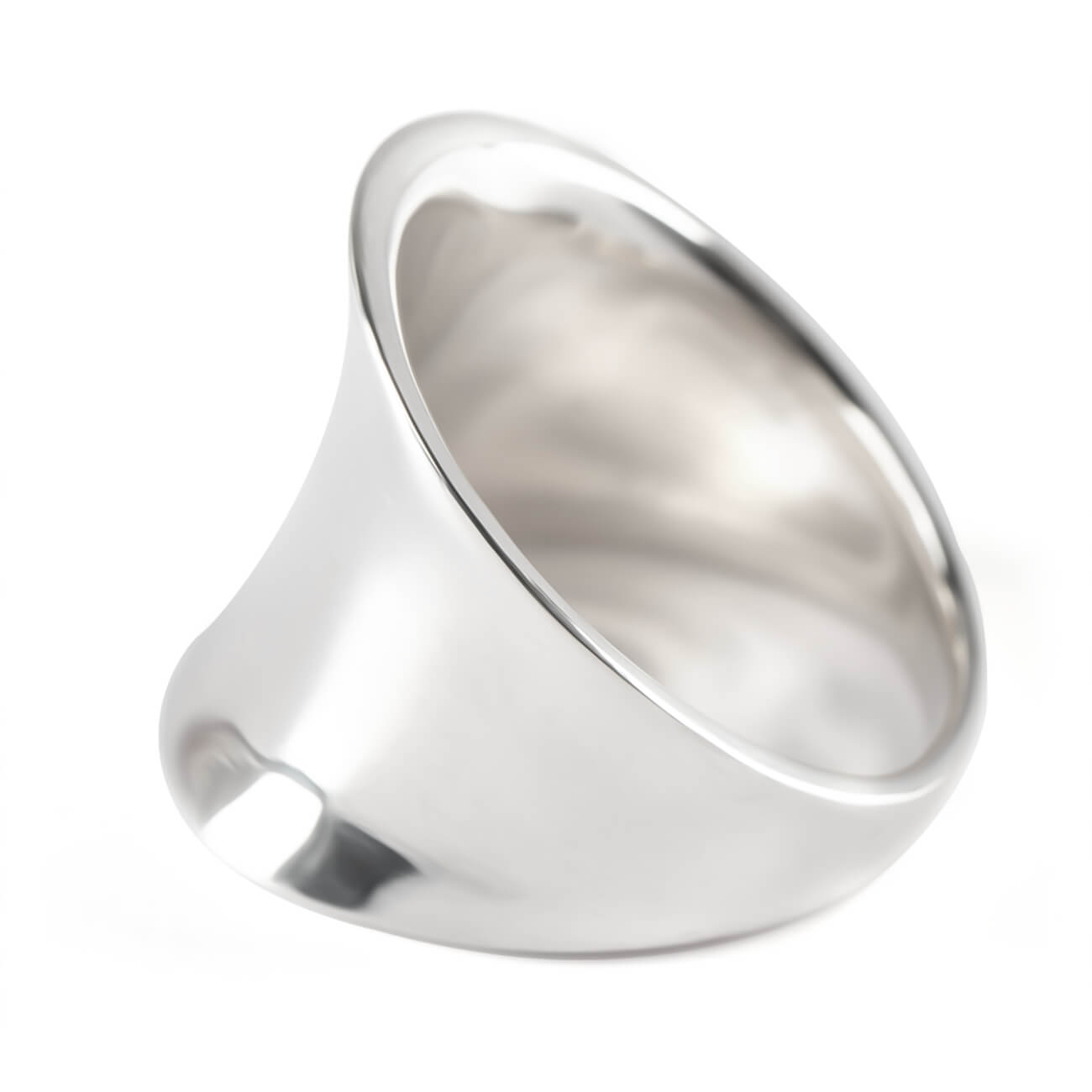 Silver925 Curved Tube RIng | AVIOR