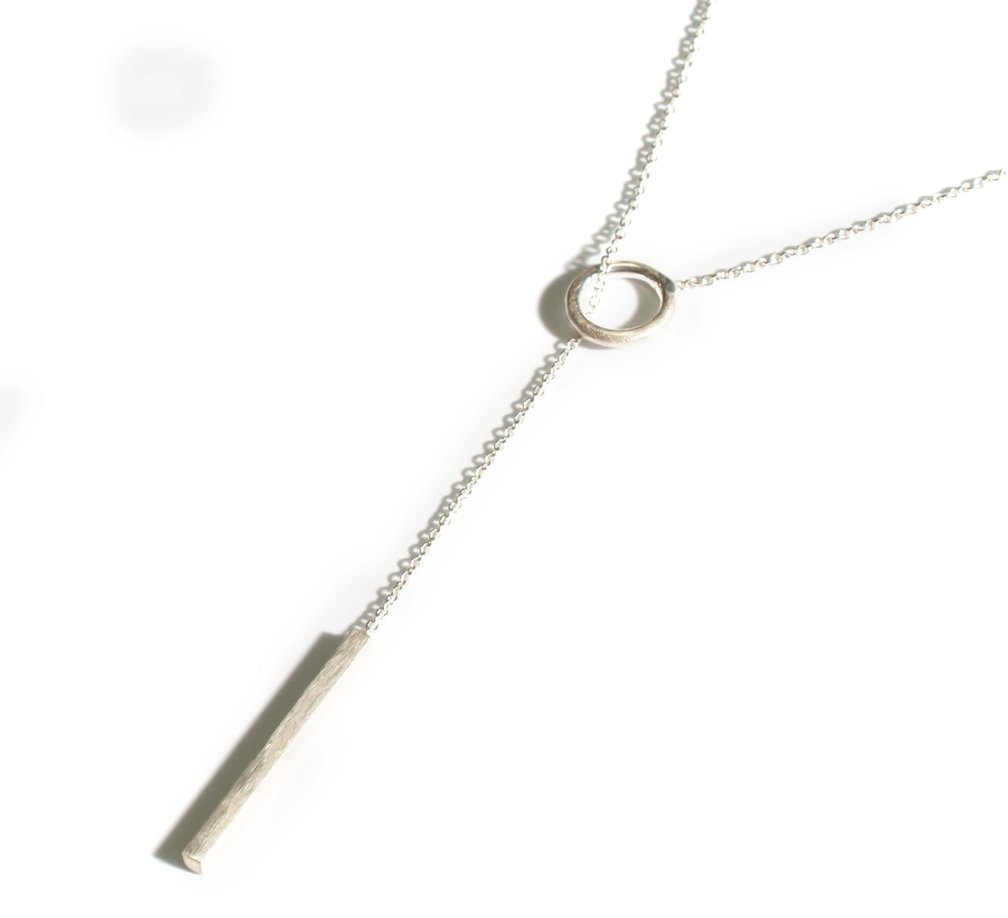 Silver925 Long Lariat Necklace | NEETZE