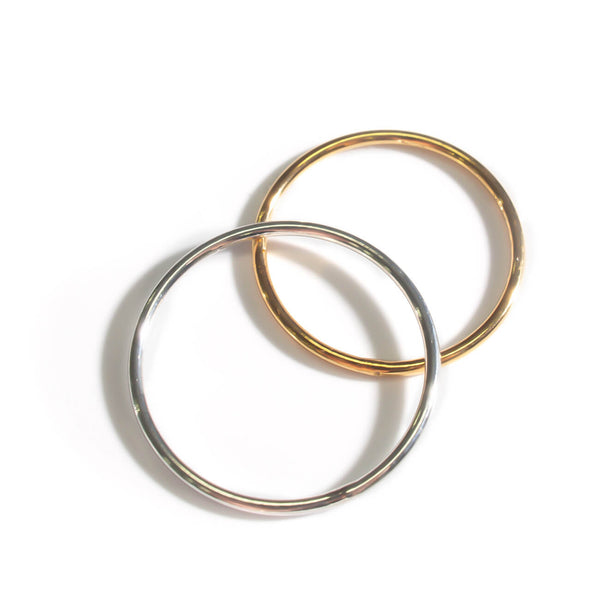 Silver925 1mm Dainty Round Ring | SOLONE-1MM