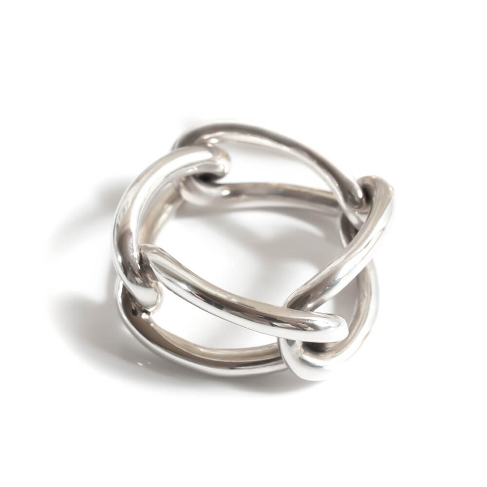 Silver925 Chanky Chain Ring | TORQUE