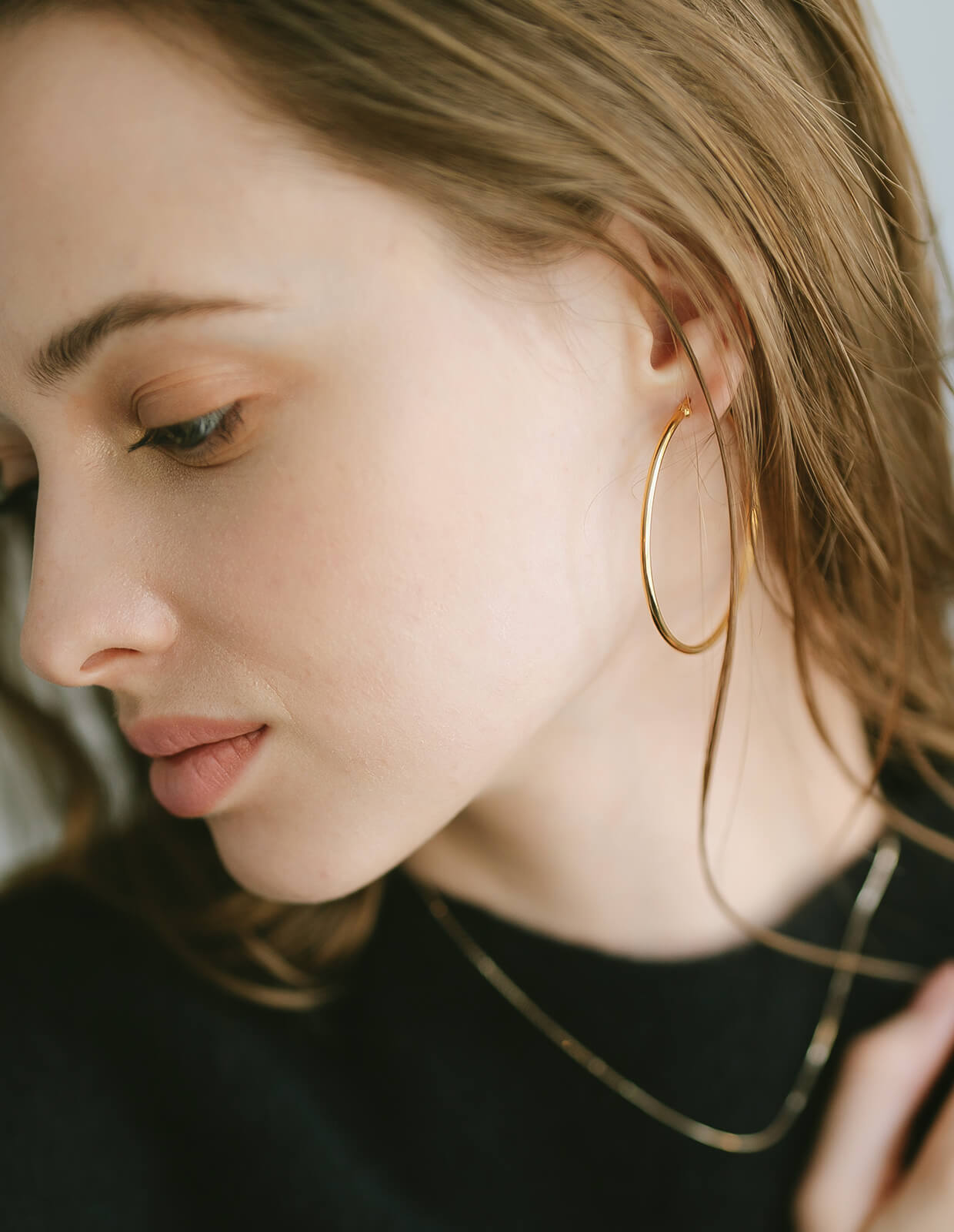 Classic Round Hoop Earrings | GIOOVE